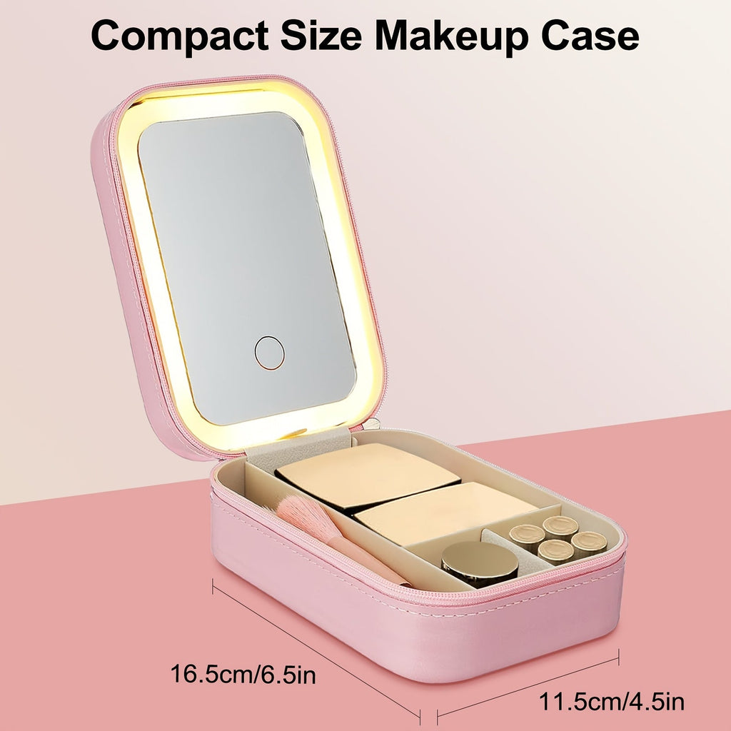 Makeup Mirror Case Organizer