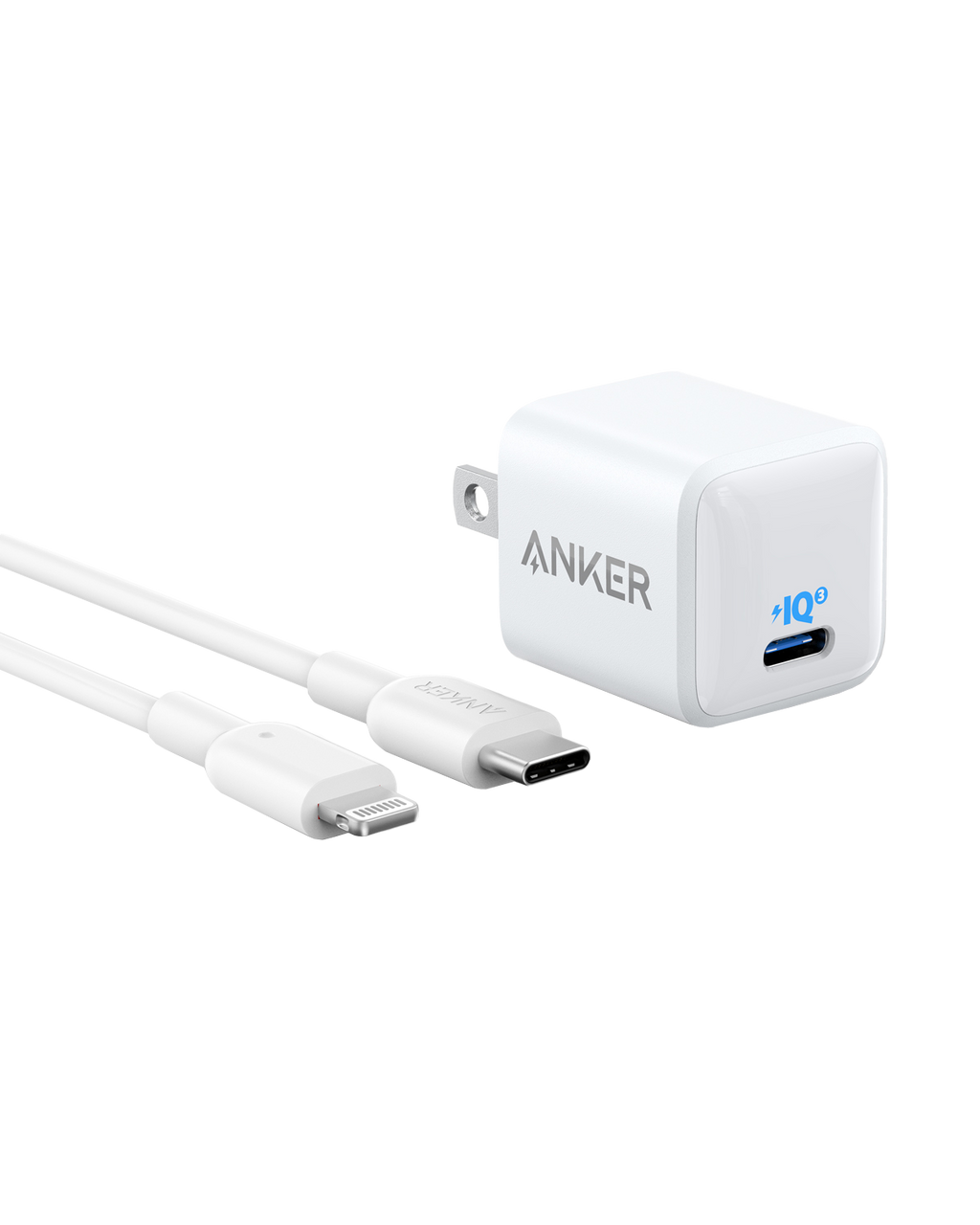 Anker <b>511</b> Charger (Nano) with USB-C to Lightning Cable