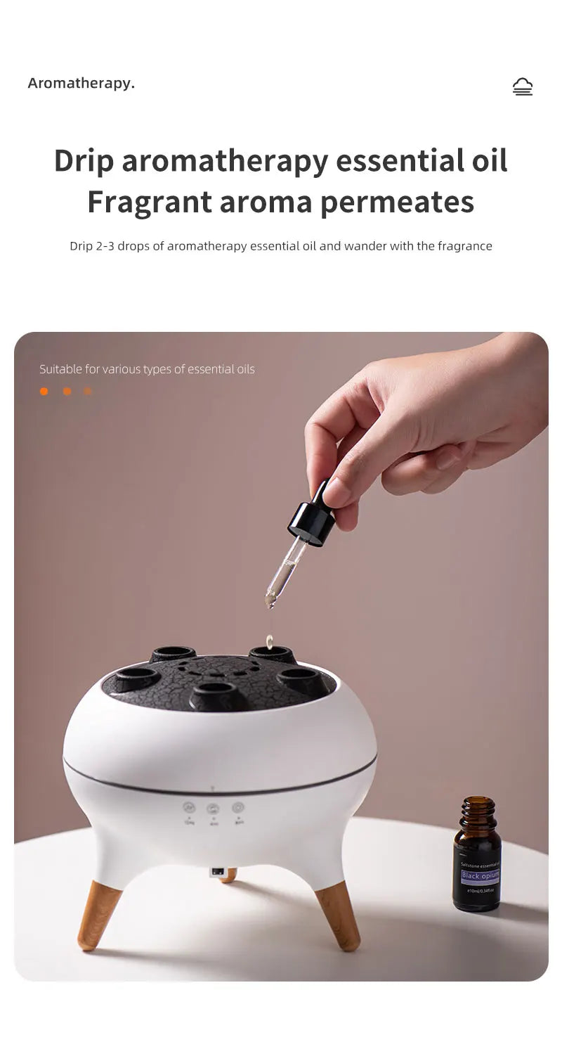 Jellyfish Aroma Diffuser | 250ml | 7 Color Lights & Remote