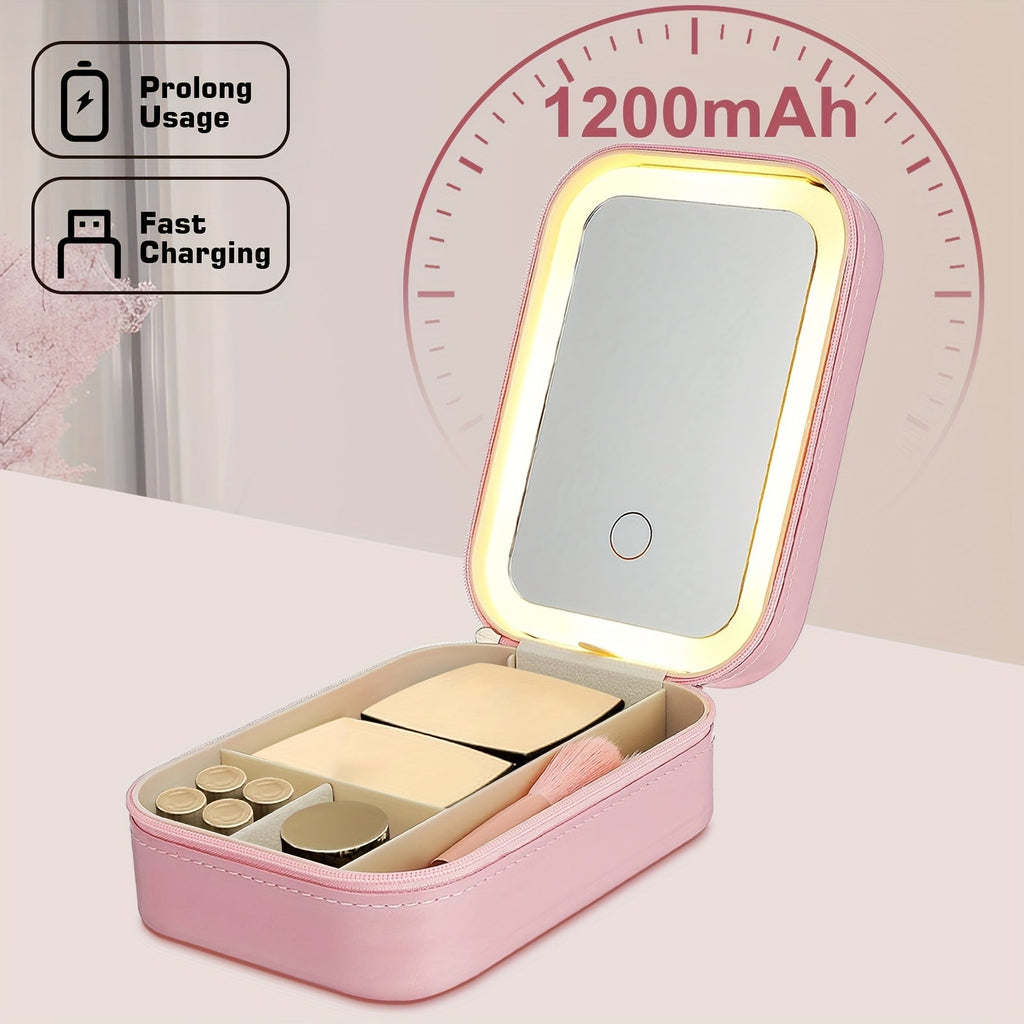 Makeup Mirror Case Organizer